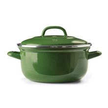 Casseruola rotonda BK Indigo 26 cm/5,2 litri verde