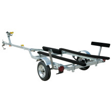 CE Smith – 27660 2-Fuß-Bunkboard Guide-On – Verstellbarer Bootsanhänger mit hochwertigem Marine-Teppichstoff – Schwarz