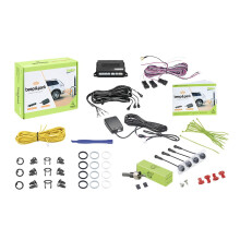 VALEO Beep and Park Parking Assistance Kit with 4 Sensors + 1 Speaker - Front or Rear Mounting 632200