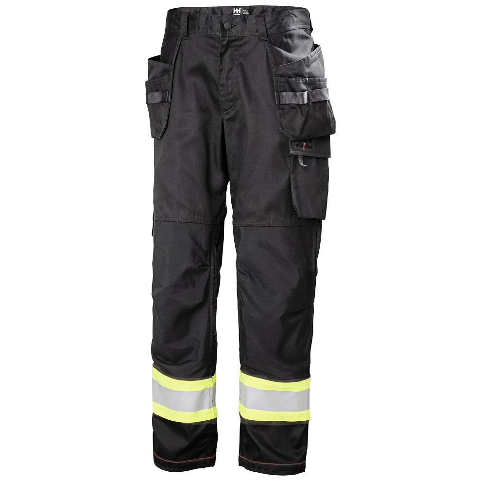 Helly-Hansen Men's Workwear Alta Construction Pant CSA, Ebony - 32/34