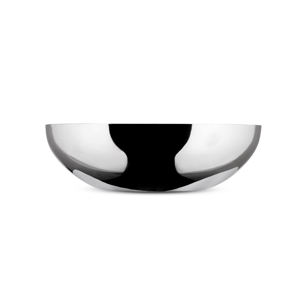 Alessi "Double" Bowl, Medium, Silver