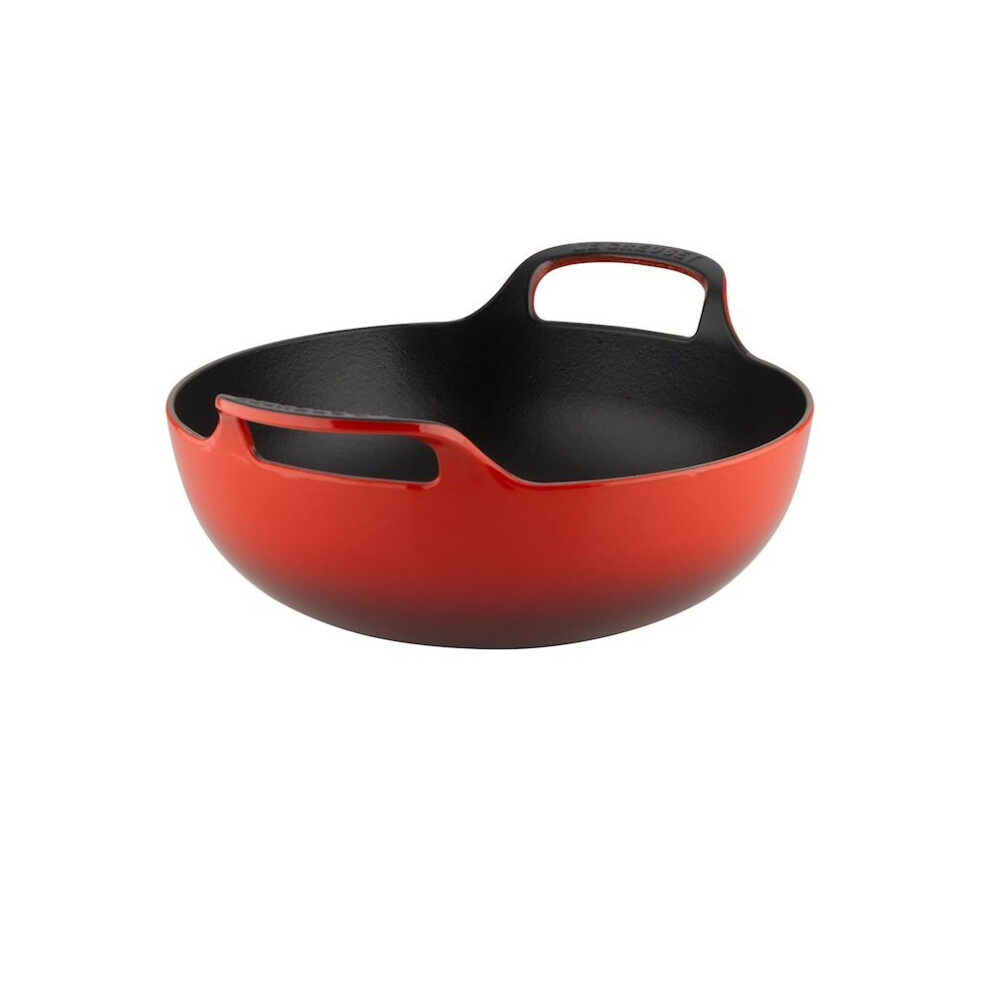 Le Creuset Enameled Cast Iron Balti Dish, 3 qt., Cerise