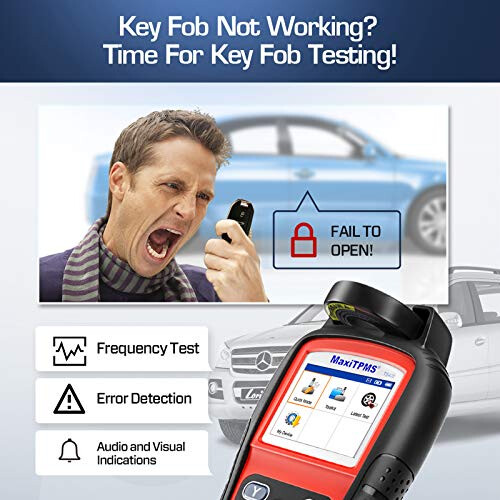 Autel Autel TPMS Relearn Tool TS408, Upgraded Version of Autel TS401, TPMS Reset, Sensor Activation, Program, Key Fob Testing, with Lifetime Update 1