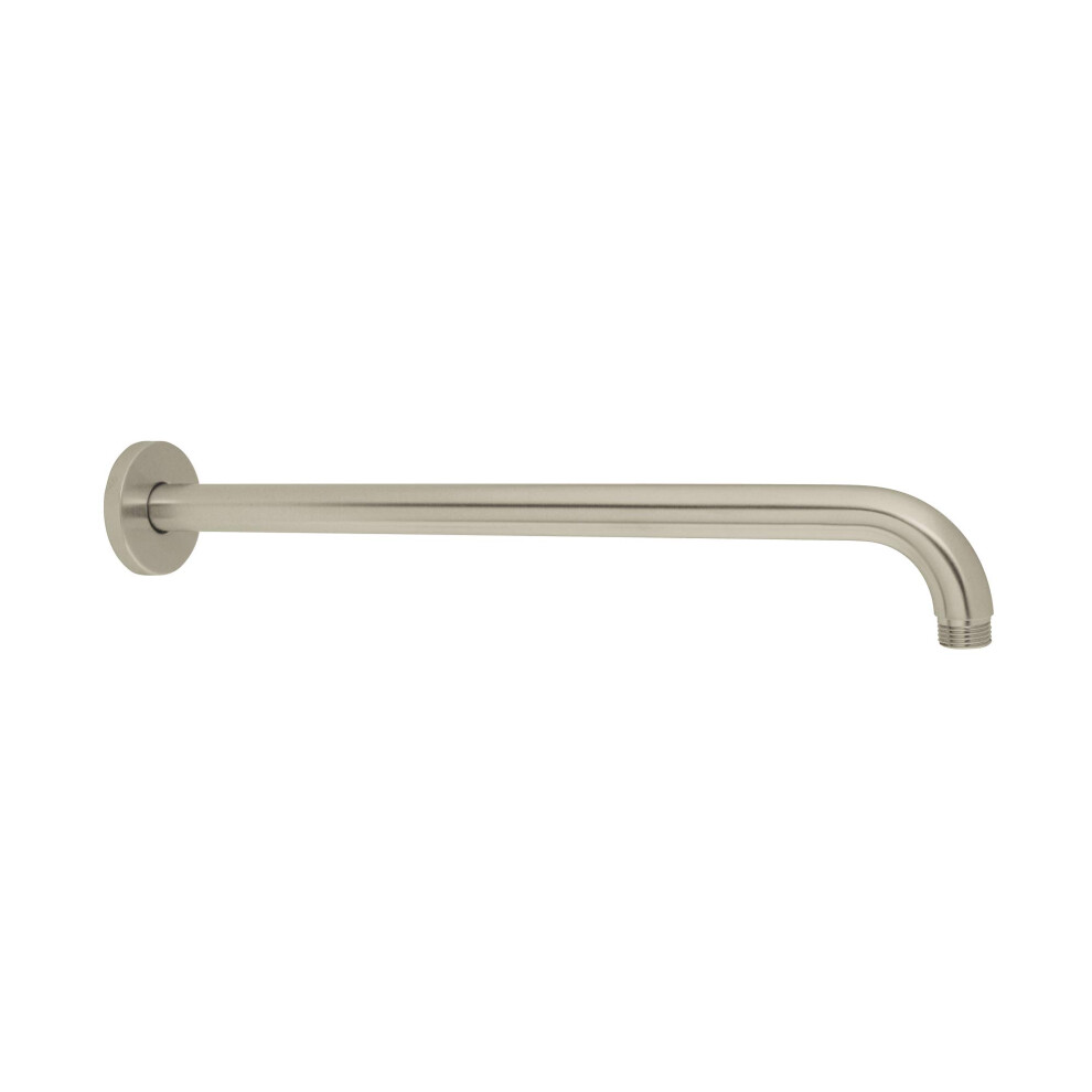 GROHE 28540EN0 Rainshower 15-Inch Fixed Shower Arm, Brushed Nickel Infinity Finish