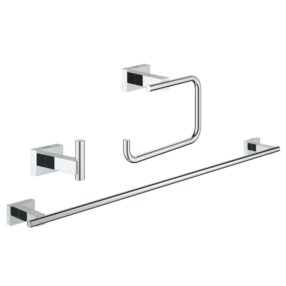 Grohe Essentials Cube City Bathroom Set 3-In-1