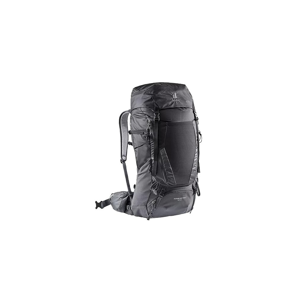 Deuter Unisex- Adult's Futura Air Trek 50 + 10 Backpack, Black (Black Graphite), 60 L