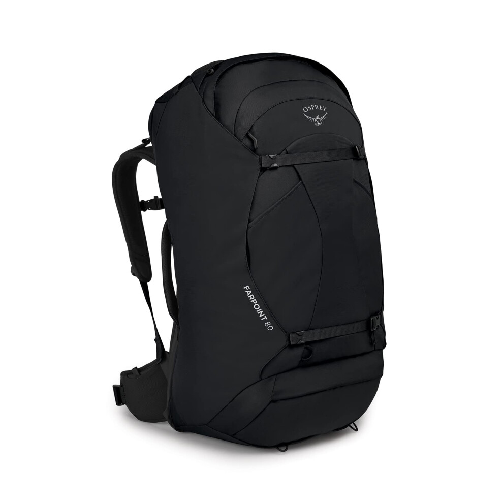 Osprey Farpoint 80L Men's Travel Backpack, Black