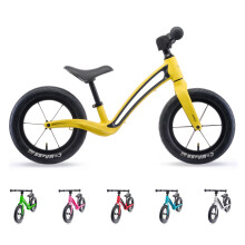 Hornit AIRO Balance Bike for 18 Month Toddlers to 5 Year Old Kids, Super Lightweight Magnesium Alloy, No Pedal, Adjustable Seat, Rubber Tires