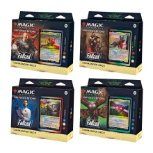 Magic: The Gathering Fallout Commander Deck Bundle - 4 Decks (Hail Caesar, Scrappy Survivors, Science!, Mutant Menace)