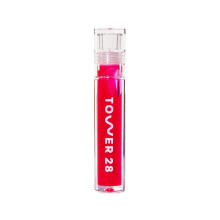 Tower 28 ShineOn Lip Jelly, XOXO, Brilho Não Pegajoso, Rosa Vegan, Óleos Hidratantes