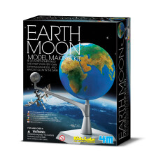 4M Kidzlabs Earth & Moon Model Kit - STEM Toys Science Lab DIY Orbit Planetarium Educatief cadeau