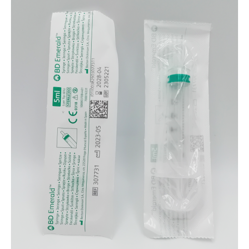 BD BD Emerald Syringe 5ml Pack of 10 - REF: BD307731