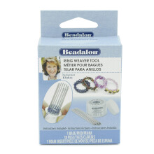 Beadalon, Kleshna Handel, 1 Aluminum Ring Weaver Tool, Lavender
