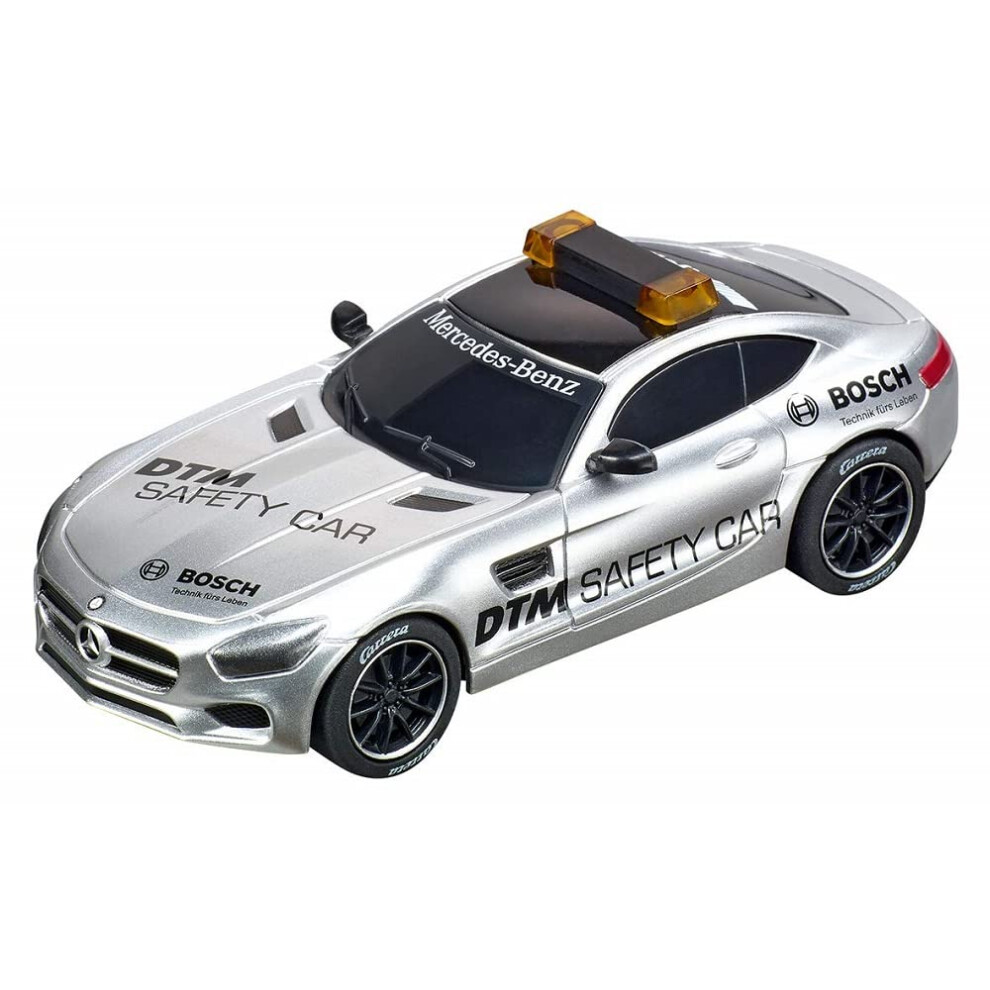 Carrera 64134 Mercedes-AMG GT DTM Safety Car GO!!! Analog Slot Car Racing Vehicle 1:43 Scale