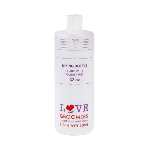 GROOMER ESSENTIALS 32oz Δοχεία Αραίωσης - Σετ 4 - Επαγγελματικά Μπολ Μίξης Σαμπουάν