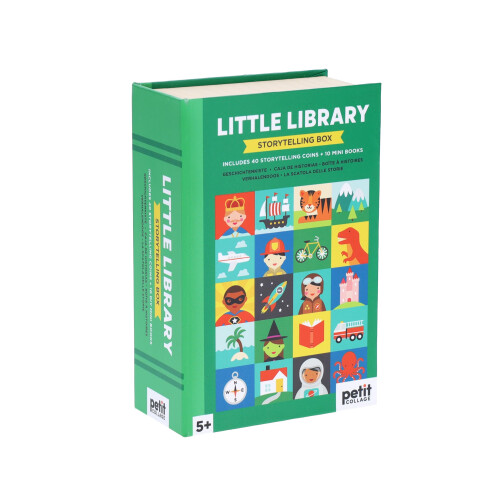 Petit Collage Little Library Storytelling Box Medium