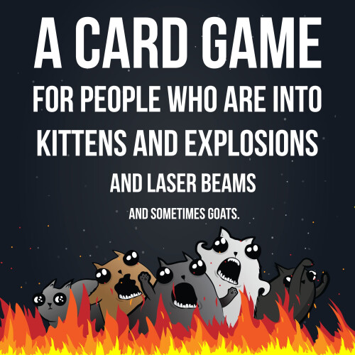 Exploding Kittens Pack d'extension Imploding Kittens - 2-5 joueurs, 7+, 15 min - jeu de cartes familial par Exploding Kittens LLC 2
