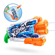 X-Shot Water Fast-Fill Skins Blaster Acción de Bomba Azul Camo de ZURU (¡Rellena en 1 Segundo!)