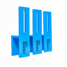 u-scribe jig 19mm (3/4") Set of 3 Woodworking & Carpentry Jigs - Mark Perfect Scribe lines on Fillers, Panels, Toe Kicks, tool for Carpenters, Cabine