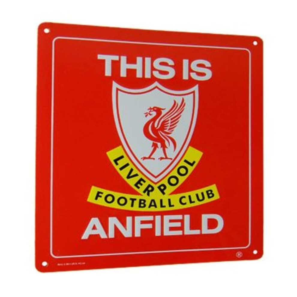 Liverpool FC - "This is Anfield" Official Metal Sign