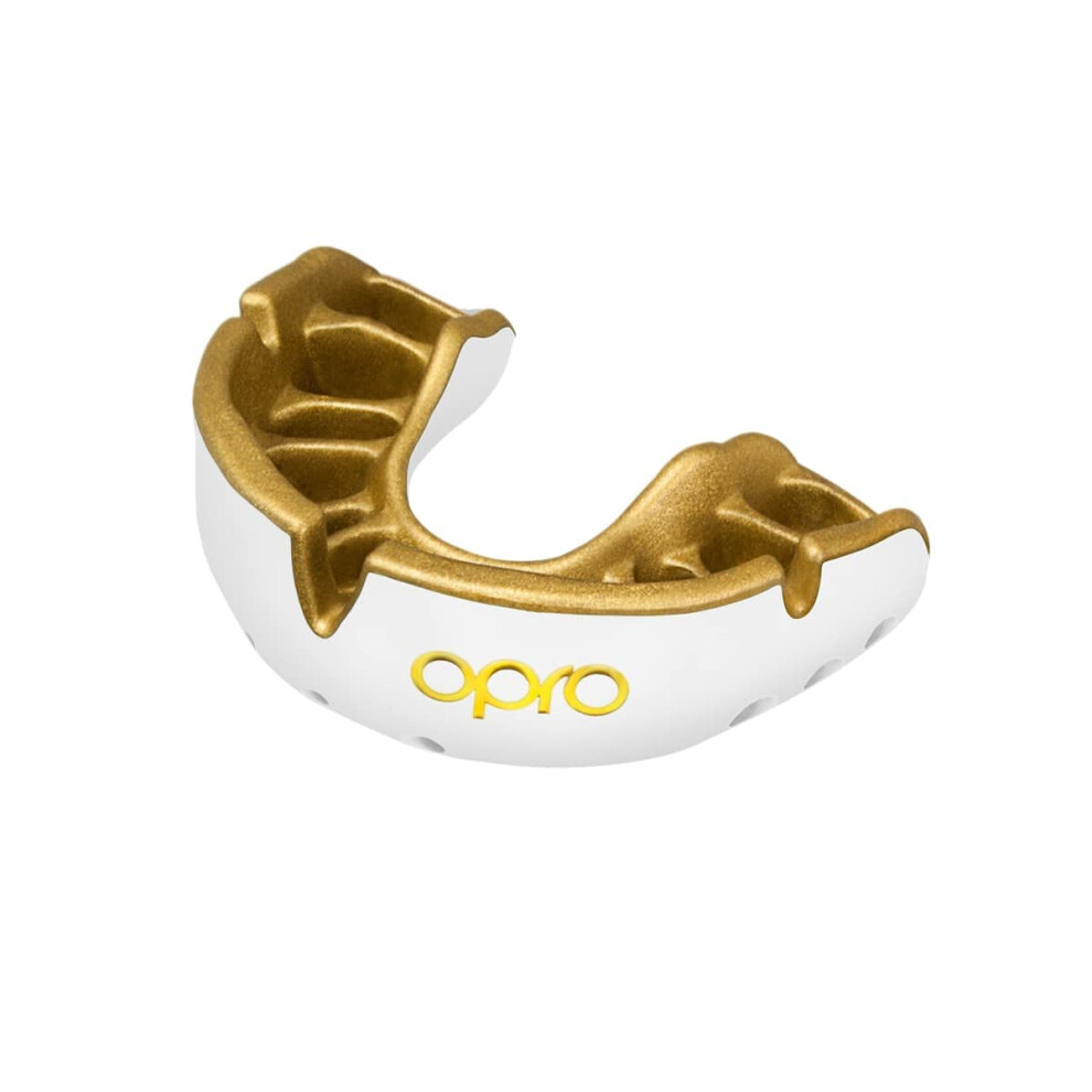 Opro Gold Level Mouthguard, Adults And Junior Sports Mouth Guard, Featuring Revolutionary Fitting Technology For Boxing, Lacrosse, Mma, Martial Arts,