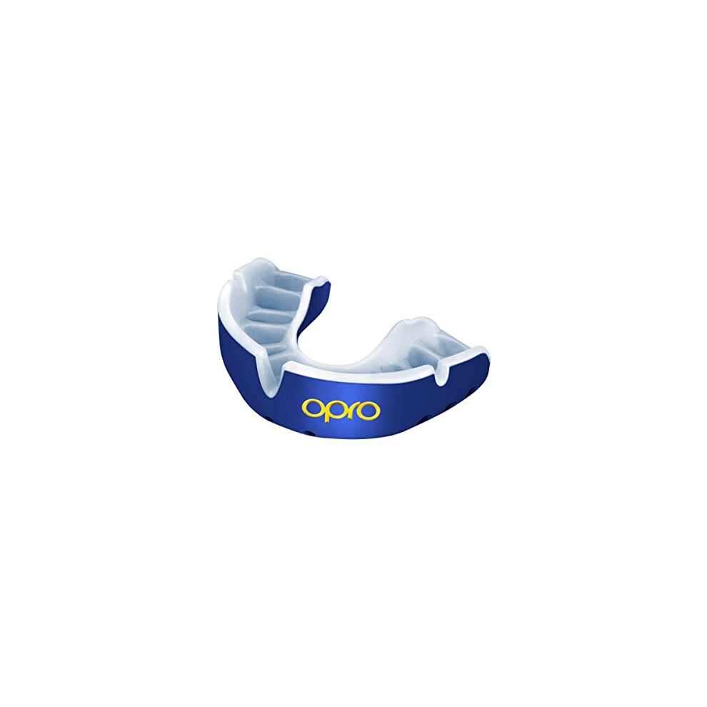Opro Gold Level Mouthguard, Adults And Youth Sports Mouth Guard, Featuring Revolutionary Fitting Technology For Football, Wrestling, Boxing, Lacrosse