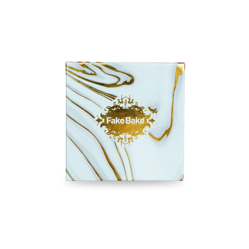 Fake Bake Bronzing Powder Face & Body Bronzer Creamy Sun Kissed Radiant Glow - Lasting Natural Color Enhancer & Highlighter - Cruelty Free, Vegan