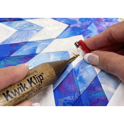 Paula Jean Creations Kwik Klip Με Χρυσή Άκρη, Καφέ 2