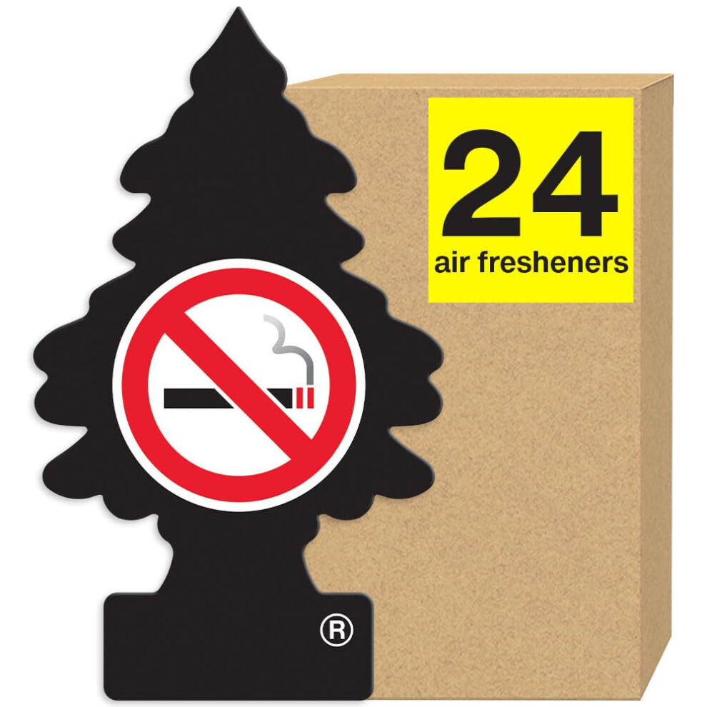 Little Trees Air Fresheners Car Air Freshener. Hanging Tree Provides Long Lasting Scent For Auto Or Home. No Smoking, 24 Air Fresheners 076171923110