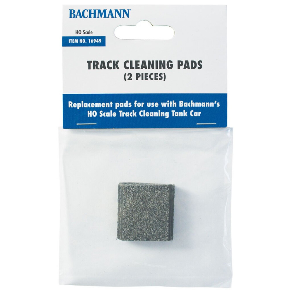 Bachmann Industries HO Scale Track Cleaning Replacement Pads (2-Pack)