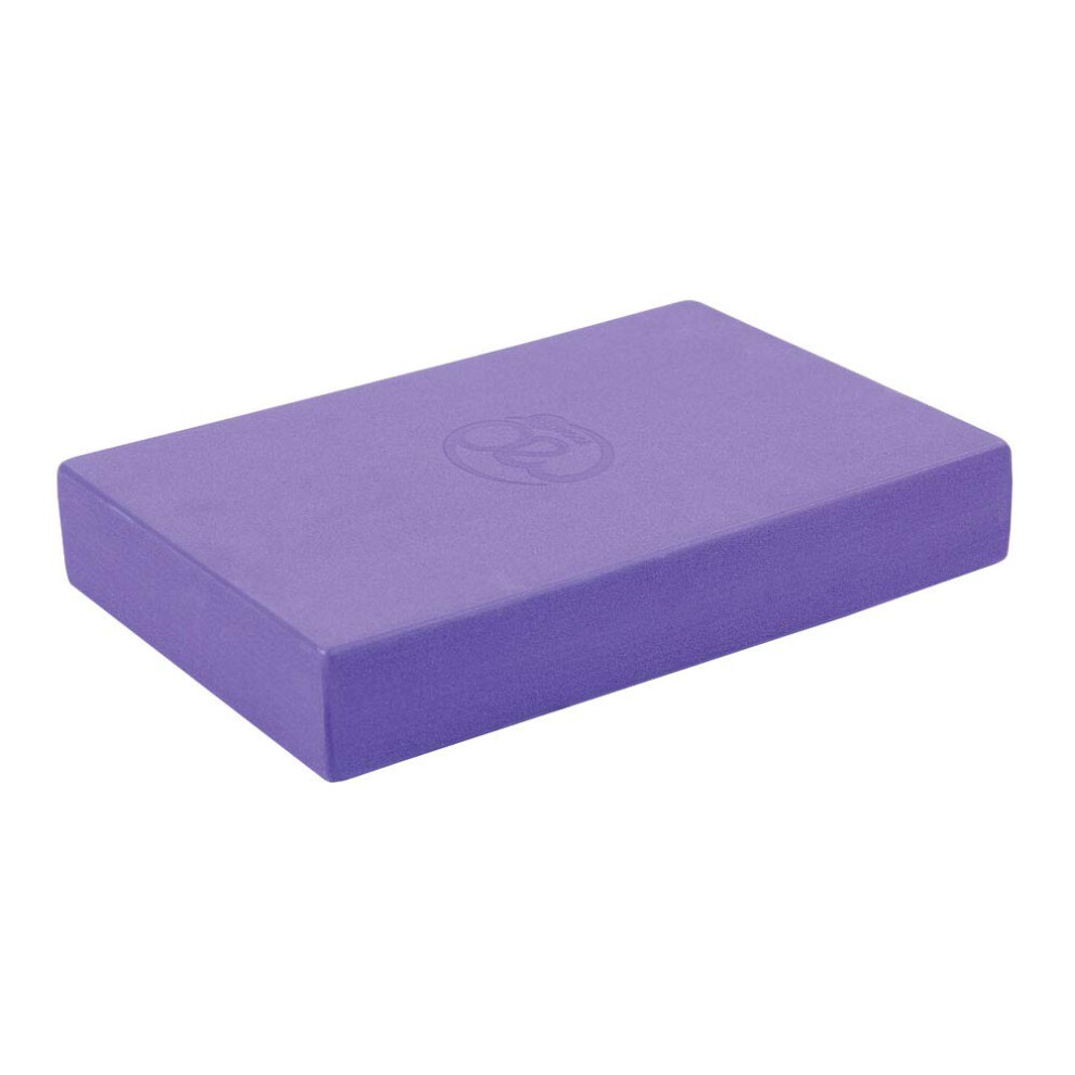 Yoga-mad Full Yoga Block Purple For Yoga And Pilates Exercises