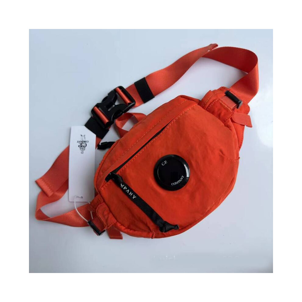 (Orange) Company C P Crossbody Chest Bag Street Hip Hop Trendy Waistpa Mens Belt Bag