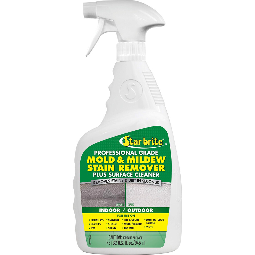 STAR BRITE Professional Grade Mold & Mildew Stain Remover - 32 OZ (120032)