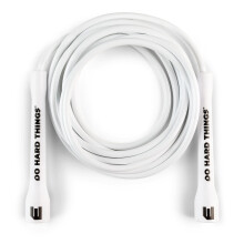 Elite SRS Do Hard Things 6mm Pvc Jump Ropes for Fitness - Indoor/outdoor Adjustable Freestyle Jump Rope - Unbreakable Handles and Ultra-Durable Non-K
