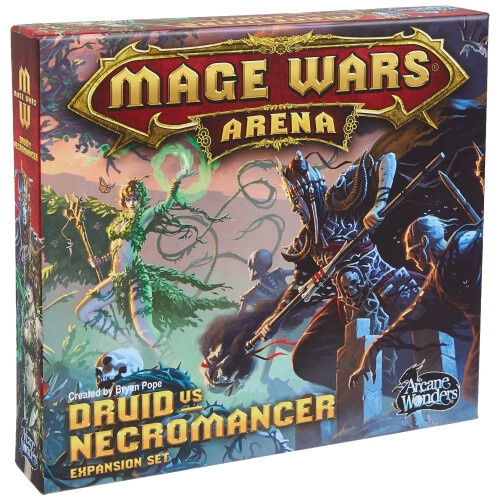 Arcane Wonders Mage Wars Druid vs Necromancer, Černý