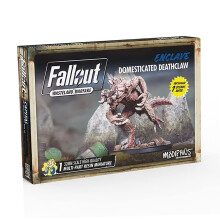 Modiphius Entertainment Ltd Fallout Wasteland Warfare: Enclave-Domesticated Deathclaw     1 unbemalte Miniaturfigur, 32 mm, Captial Wave RPG