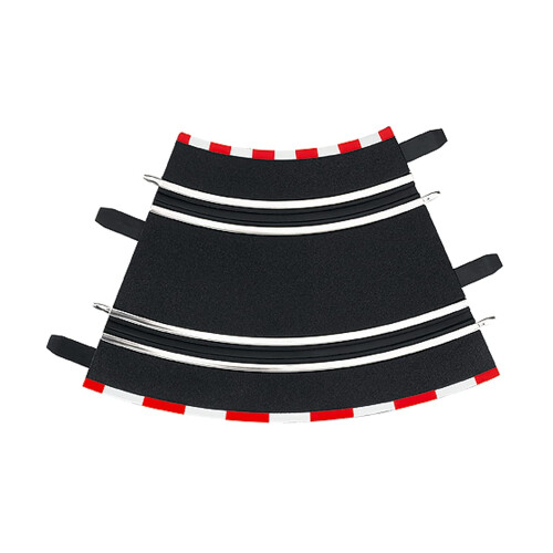 Carrera Carrera 61611 1/45 Καμπύλη Τμήμα Πίστα για GO!!! & Digital 143 - Πακέτο 4 1