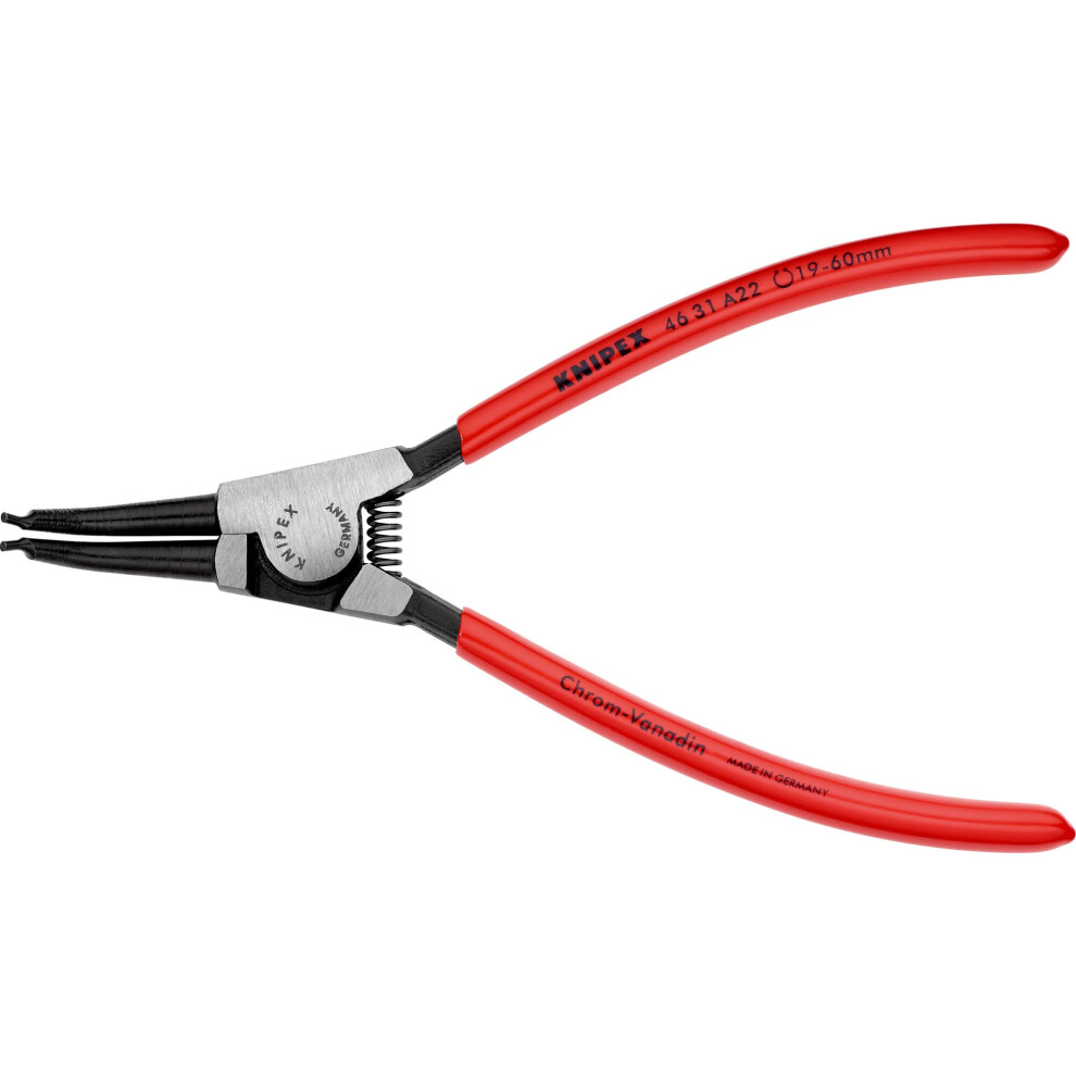 KNIPEX External 45 Angled Snap Ring Pliers-Forged Tips