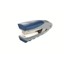 Rexel Centor Half Strip Stapler Vertical 65mm Throat 26/6 24/6 for 20 Sheets Silver and Blue Ref 2100596