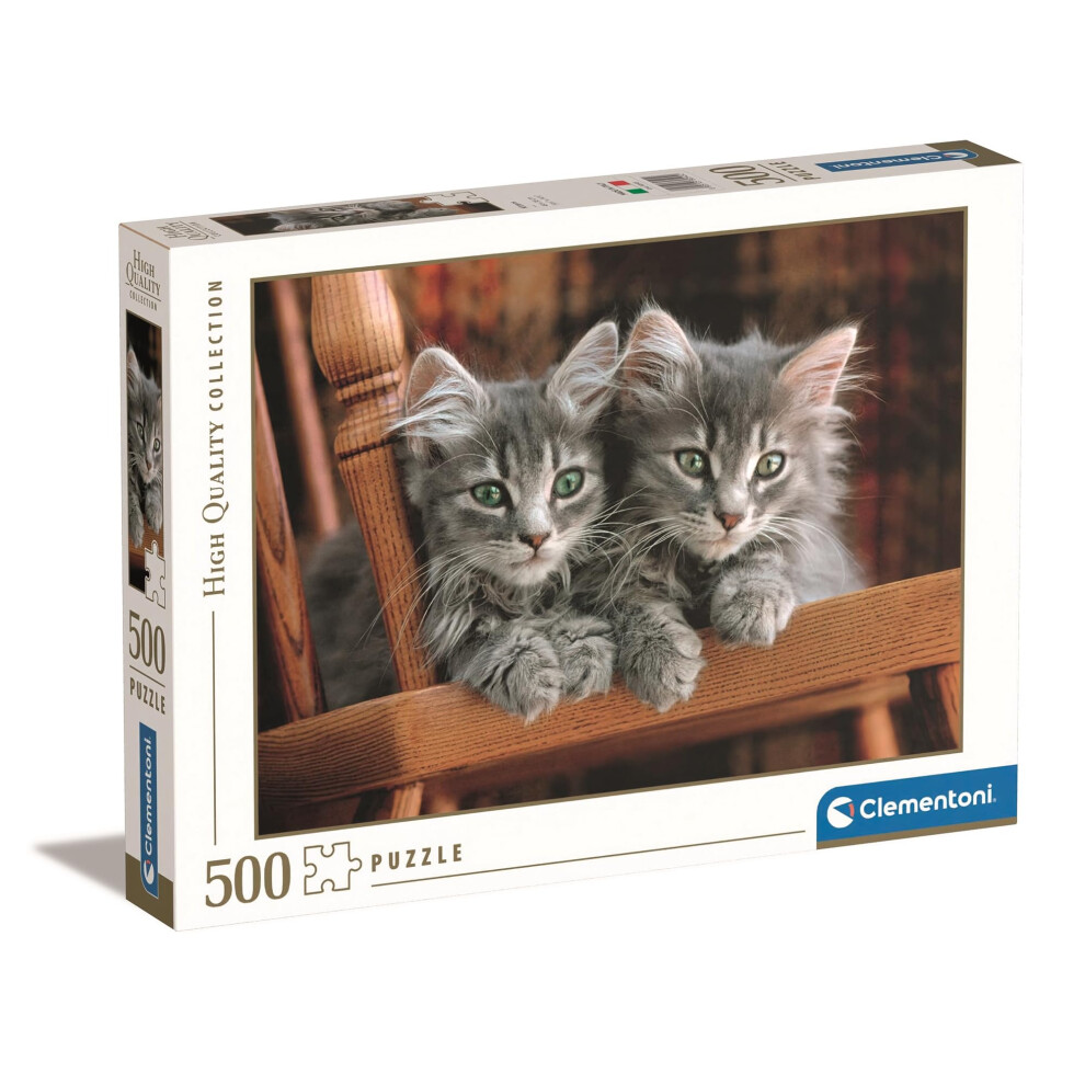 Clementoni Kitten Puzzle (500 Piece)