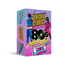 Lyrically Correct 80'S Mixtape Hip Hop, R & B, Funk and Pop Music Trivia Card Game |Multi-Generational Family Gatherings, Adult Game Night and Fun Tr