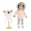 Emily Rose Roupos de boneca de 18 polegadas | 4-PC 18 """" Doll Winter Snow Jacket Coat Koala Roupet Gift Settle Inclui chap   u de malha e botas de 4