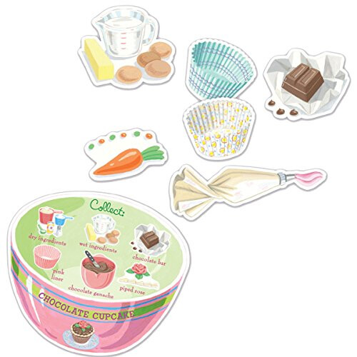 eeBoo Cupcake Spinner Peli Vihreä 1