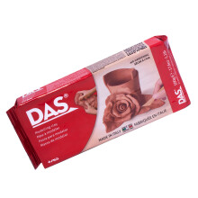 DAS Air-Hardening Modeling clay - Terra cotta clay 11lb Block - Pliable Air clay for Sculpting and coating - Easy to Use Air Dry Modeling clay - Mold
