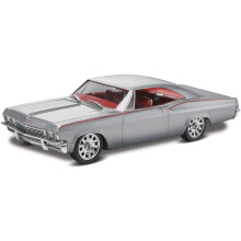 Revell 85-4190 1965 Chevrolet Imapala 1:25 Scale 142-Piece Skill Level 2 Model Car Building Kit, White