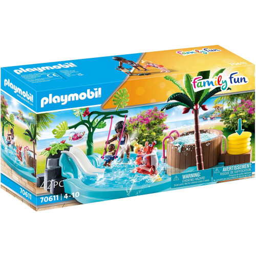 PLAYMOBIL Playmobil Children's Pool com slide