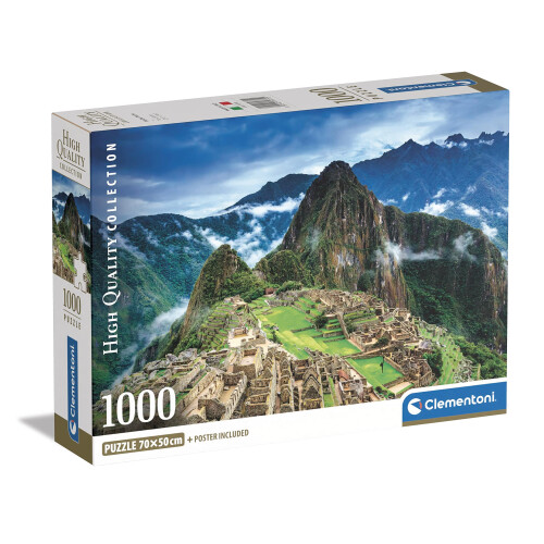 Clementoni Puslespil 1000 Kompakt Machu Picchu