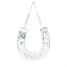 Me To You AGE01003 Tatty Teddy Good Luck Wedding Horseshoe Gift, 10cm