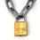 Abus Nihon Lock Service ABUS Brass Padlock EC75/30 KD Dimple Cylinder Rose No 4