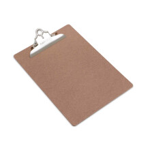 Rapesco VHBcB003 Heavy Duty Hardboard clipboard, A4+, Brown